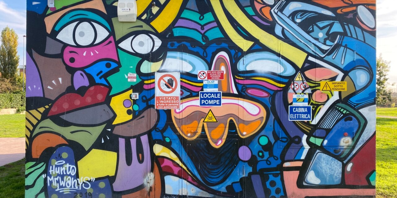 Street Art a LOCATE DI TRIULZI // Milano